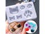 Cat Claw Crystal Epoxy Resin DIY Silicone Mold For Cat Face Keychain Jewelry Carousel 2
