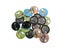 50/100/200set 58mm Black Plastic Plastic Blank Badge Pin Button Parts Supplies Carousel 4