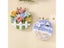 No Finish Flower Animal Cartoon Painting Funny Wool Needle Felt Kit Handmade Carousel 7