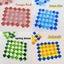 50pcs Glass Mosaic Tiles Colorful Square Mosaic Pieces For Mosaic Projects DIY Carousel 6