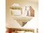 100Pcs 2x2cm Acrylic Self-adhesive Tile 3D Mural Wall Stickers Mosaic Mirror Carousel 4