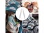 3pcs Circular Sock Knitting Needles Stainless Steel Mini Weaving Needlework Carousel 5