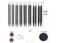 SKC Set Multi Size Sandalwood Needles Wool Cotton Yarn Knitting Accessories Carousel 1