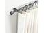 Heavy Duty Shower Curtain Rods 35-120INCH Adjustable With Brackets Carousel 2