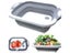 Household Foldable Plastic Wash Basin For Travel Outdoor Carousel 2
