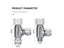 ZRDR High Quality Needle Valve Regulator For 4 6mm Co2 Tube In Aquarium Co2 Carousel 7