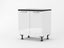 High Gloss White L-shape Kitchenette Carousel 3
