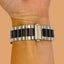 Stainless Steel Link Watch Strap Compatible with the Huawei Watch Fit 4 Carousel 7