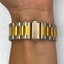 Stainless Steel Link Watch Strap Compatible with the Huawei Watch Fit 4 Carousel 9