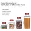 New 14PCS Flour and Sugar Canisters Storage Containers Afterpay Carousel 8
