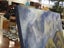 Marie Greeks "Hill and Water" Acrylic on Board Carousel 6