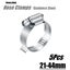 Brand New 5Pcs Hose Clamps Stainless Steel Plumb Pipe 21-44mm *Sale NOW* Carousel 7