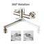 wall-mounted Kitchen Mixer 2 Water Jets Kitchen Faucet 360 Rotatable Faucet Wal Carousel 3