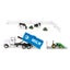 18pc John Deere 1:32 Peterbilt Semi Truck Switch N Load Playset w Animals 3Y+ Carousel 3