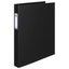 Marbig Deluxe 4 D-Ring 38mm A3 Binder Portrait File Document Organiser Black Carousel 4