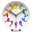 NeXtime Sophia Plastic 12.5x13cm Desk Bedside Alarm Clock Analogue w Night Light Carousel 1