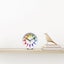 NeXtime Sophia Plastic 12.5x13cm Desk Bedside Alarm Clock Analogue w Night Light Carousel 8