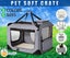 Dog Travel Cage Collapsible Soft Dog Travel Crate Pet Cage Carrier 49x35x35 Carousel 4