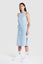 Huffer Brittany Bey Tank Dress Chambray Carousel 1