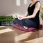 [MANGO TREES] 2-Fold Foldable Zabuton Meditation Cushion RedEle Carousel 5