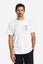 Brixton Mens Fender Jaguar Claws SS Tee in White Carousel 1