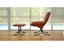 Ingmar Relling Siesta High Back Lounge Chair+Ottoman Norway Carousel 7