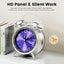 Loud Quartz Retro Analogue "ALARM CLOCK" Night Light Table Clock Alarm Carousel 6
