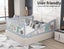 Bopeep Kids Baby Safety Bed Rail Guard Adjustable Folding Child Toddler King Carousel 4
