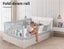 Bopeep Kids Baby Safety Bed Rail Guard Adjustable Folding Child Toddler King Carousel 5