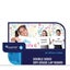 Quartet 2 Sided A4 Lap Board Blank Double-Sided Whiteboard School Home w Marker Carousel 2