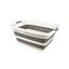 Kemasi Collapsible Portable Rectangular Laundry Washing Clothes Basket Carousel 1