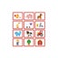 Tooky Toy Magnetic Puzzle Pieces Kids Children Toy Travel Playset Box Farm 3+ Carousel 3