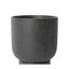 E Style Daylen 24cm Ceramic Plant Pot w Saucer Home Decor Planter Black Carousel 2