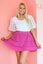 Augustine Mason Mini Skirt Purple Carousel 2
