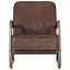 Sofa Chair Brown Real Leather Tpkltx Carousel 11
