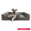 EZYDOG Pet Bed Next-Gen Ortho Lounger Charcoal Large Carousel 1