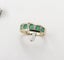 9ct Gold Genuine Emerald & Diamond ring SJ5RIN0092EMDI Carousel 1