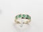 9ct Gold Genuine Emerald & Diamond ring SJ5RIN0092EMDI Carousel 8