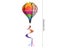 Hot Air Balloon Wind Spinner With Colorful Sequins And Twists Carousel 5