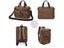 Men's Canvas Vintage Casual Briefcase Man Business Shoulder Messenger Carousel 4