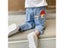New Lovely Cartoon Kids Jeans Spring Autumn Casual Elastic Waist Girls Denim Carousel 7