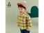 Amila Baby Boy Shirt Winter New Multicolour Lapel Color Blocking Warm Cartoon Carousel 9