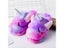 Winter Warm Plush Slippers Rainbow Unicorn For Kids Indoor Bedroom Carousel 6
