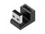 1pc USB Adapter 90 Degree Right Angle USB Female To USB Male Adapter 10Gbps Carousel 1