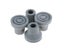 4 Pieces 13mm Durable Rubber Anti-Slid Heavy Duty Canes Replacement Tips For Carousel 5