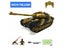 1:12 44CM Super Big RC Tank Launch Cross-Country Tracked Remote Control Vehicle Carousel 1