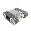4WD Tracked Robot Tank TT04 Chassis For DIY Obstacle Avoidance Vehicle Carousel 4