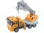 Remote Control Fire Truck Toy Model Toys For Boy RC Engineering Mixing Crane Carousel 4