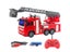 Remote Control Fire Truck Toy Model Toys For Boy RC Engineering Mixing Crane Carousel 1