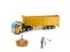 1:48 4CH RC Truck Engineering Truck Tractor Electric Heavy Transport Truck Dump Carousel 4